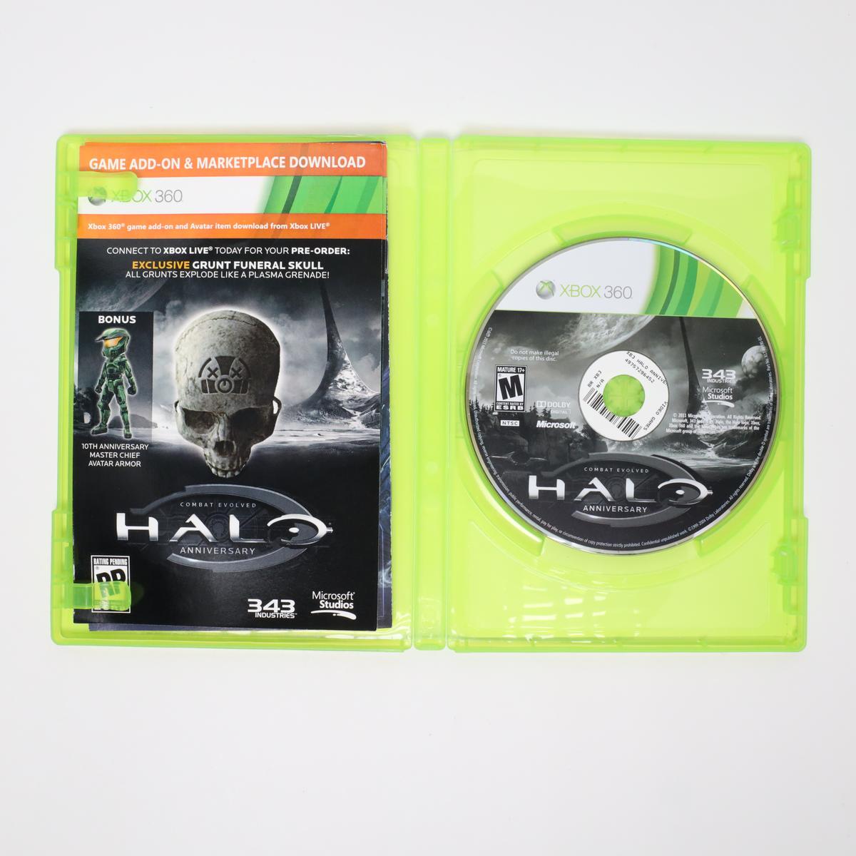 Halo: Combat Evolved Anniversary - Xbox 360 (Complete / Good)