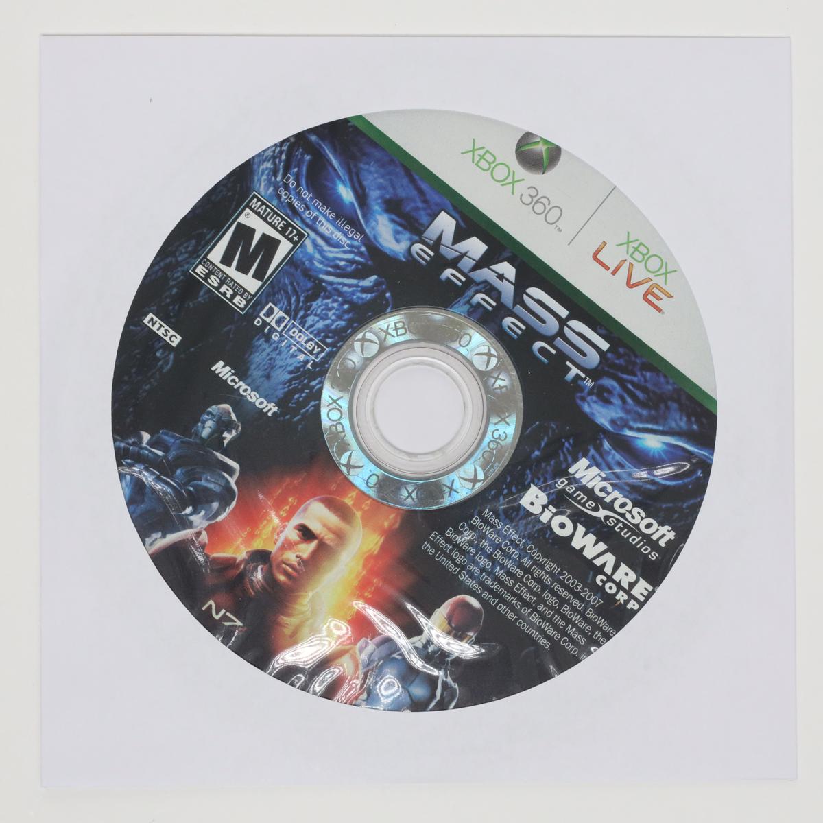 Mass Effect - Xbox 360 (Loose / Good)