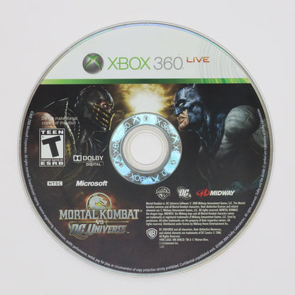 Mortal Kombat vs. DC Universe - Xbox 360 (Loose / Good)