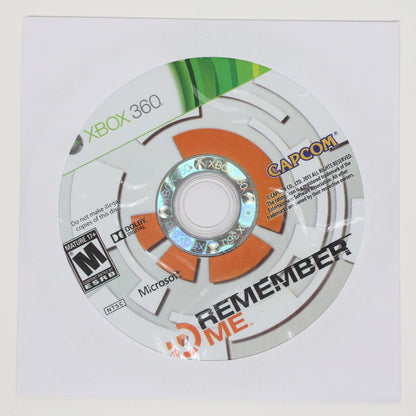 Remember Me - Xbox 360 (Loose / Good)