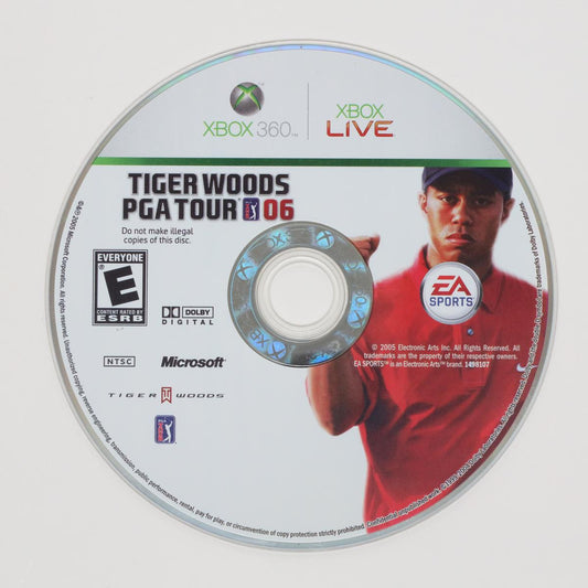 Tiger Woods 2006 - Xbox 360 (Loose [Game Only] / Good)