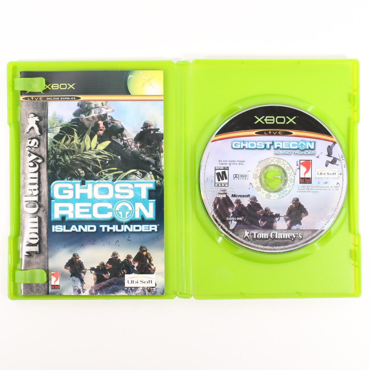 Ghost Recon Island Thunder - Xbox (Complete / Good)