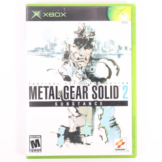 Metal Gear Solid 2: Substance - Xbox (Complete / Good)