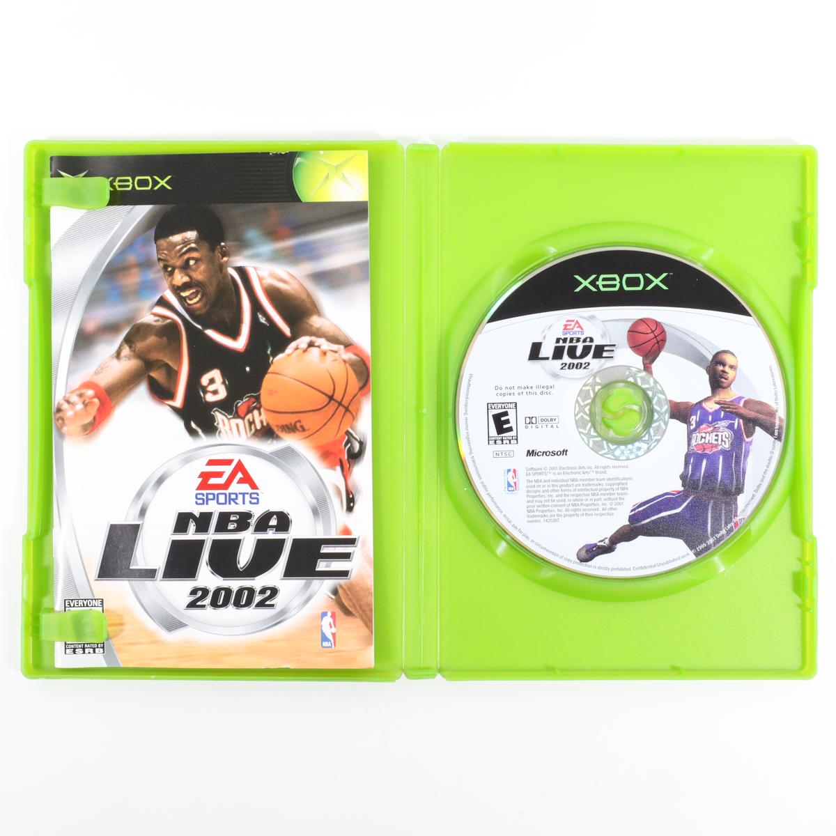 NBA Live 2002 - Xbox (Complete / Good)