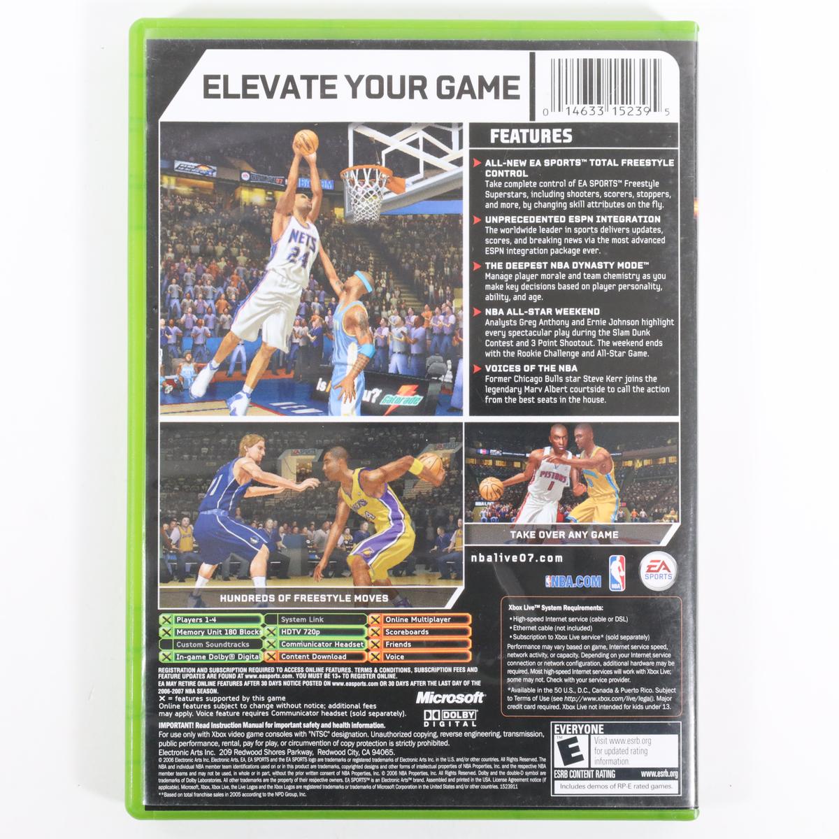 NBA Live 2007 - Xbox (Complete / Good)