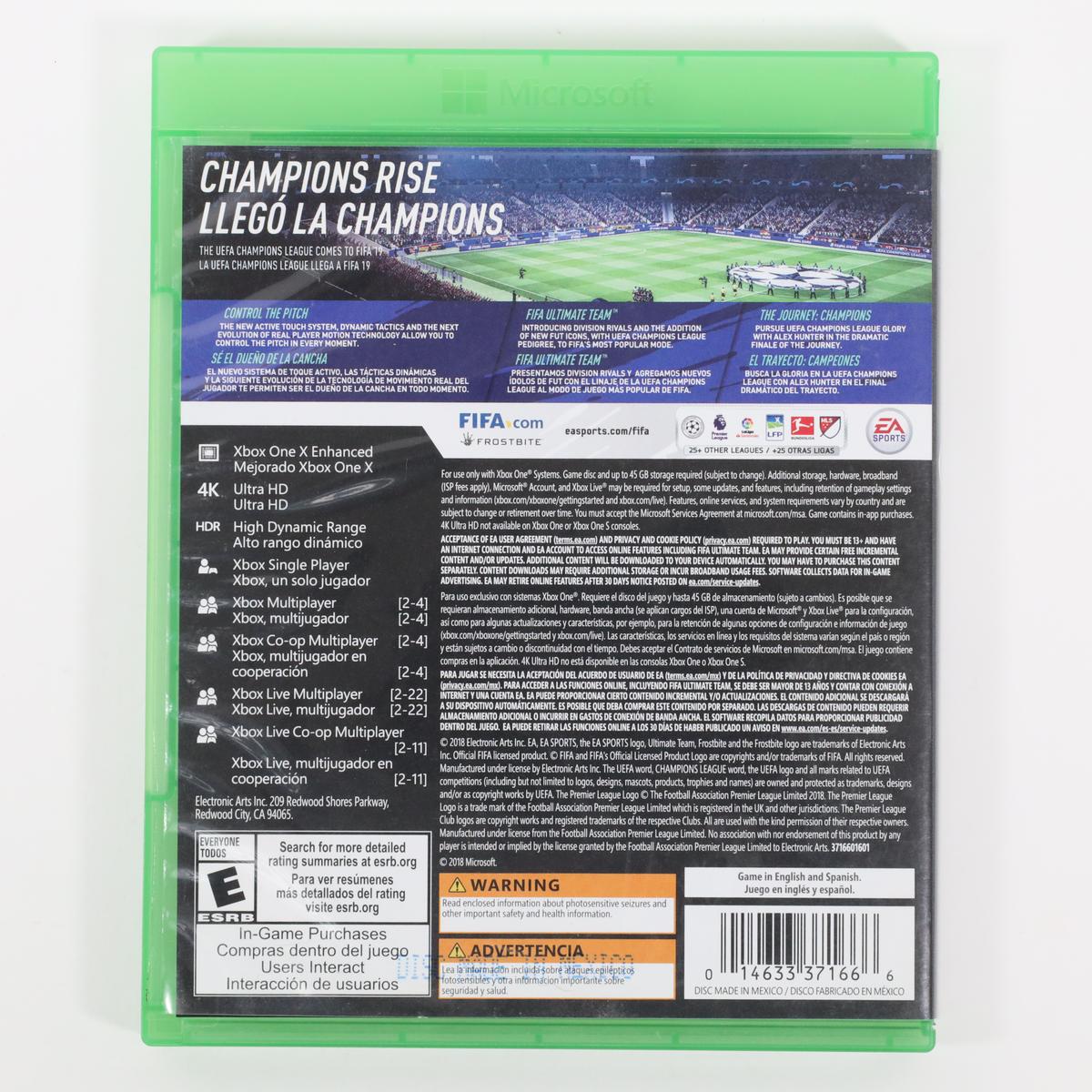 FIFA 19 - Xbox One (Complete / Good)