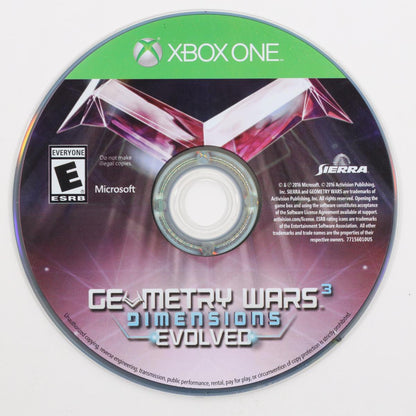 Geometry Wars 3: Dimensions Evolved - Xbox One (Loose / Good)