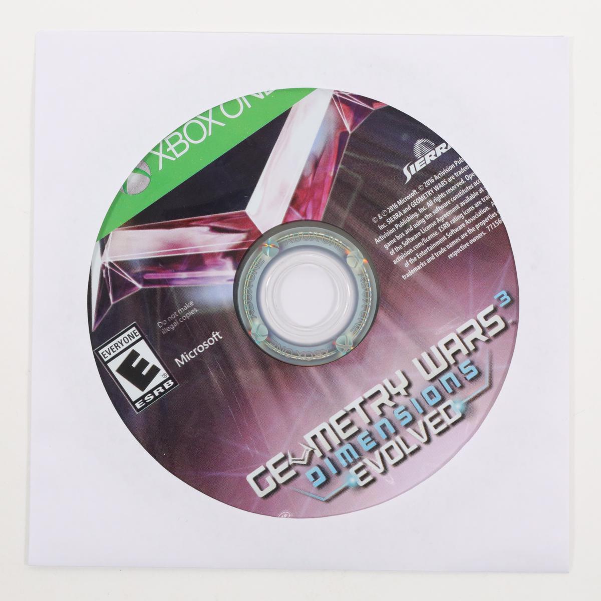 Geometry Wars 3: Dimensions Evolved - Xbox One (Loose / Good)