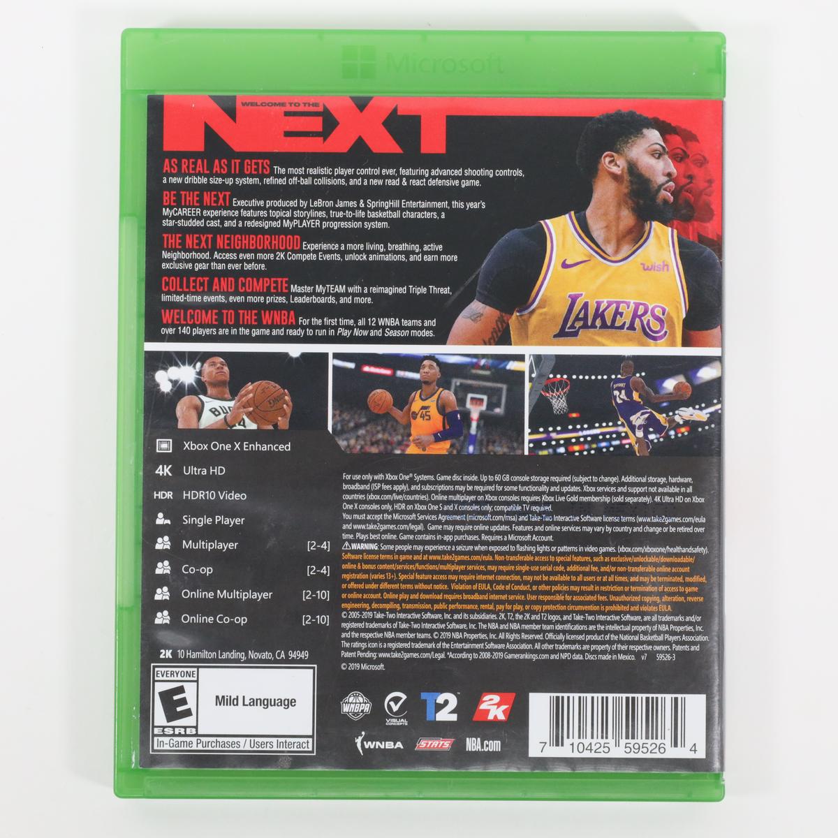 NBA 2K20 - Xbox One (Complete / Good)