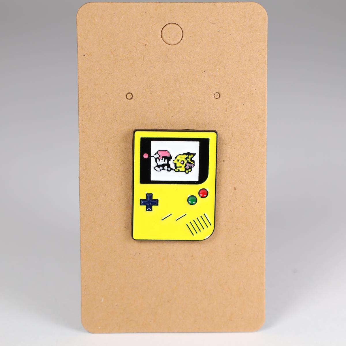 Yellow Pokemon Gameboy Ash Pikachu Enamel Pin