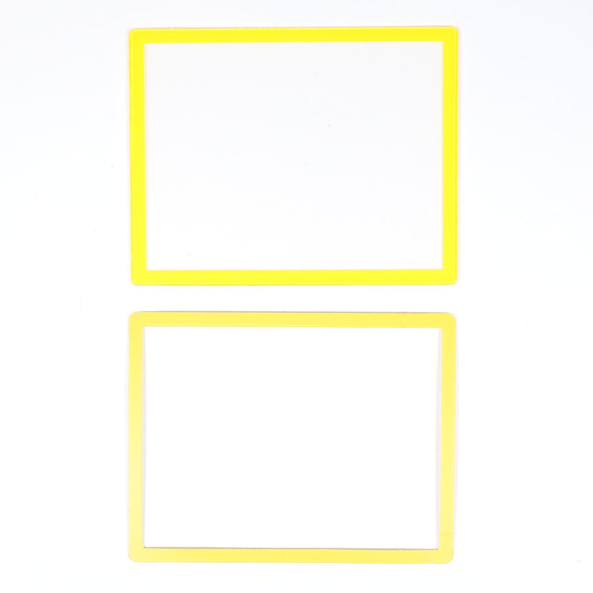 Yellow Screen Cover & Lower Frame Replacement for Nintendo DS Lite - DS Lite (Color)
