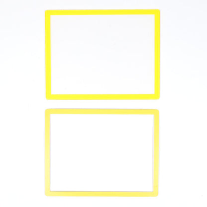 Yellow Screen Cover & Lower Frame Replacement for Nintendo DS Lite - DS Lite (Color)