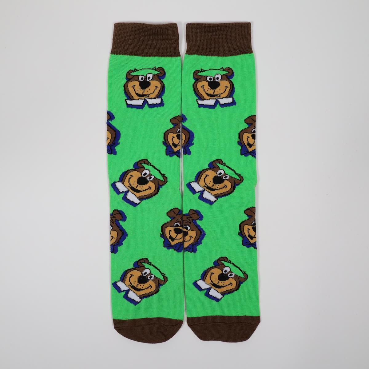 Yogi Boo Boo Bear 90s Cartoon Socks