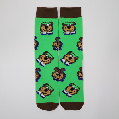 Yogi Boo Boo Bear 90s Cartoon Socks