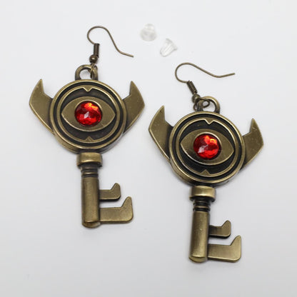 Zelda Boss Key Drop Earrings