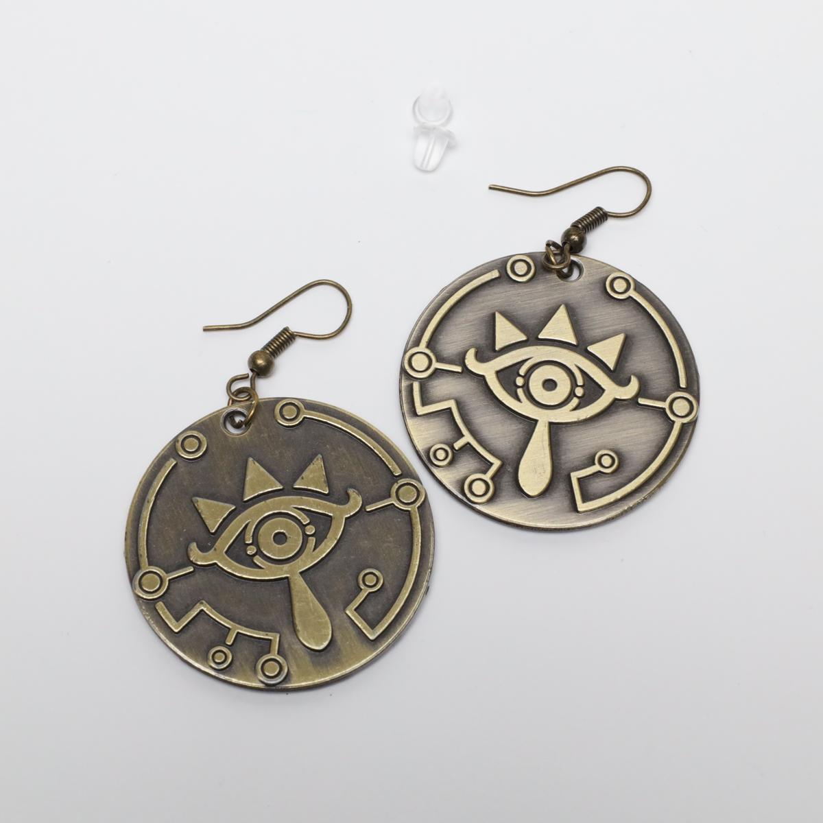 Zelda BOTW Sheikah Slate Drop Earrings