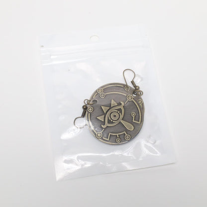 Zelda BOTW Sheikah Slate Drop Earrings